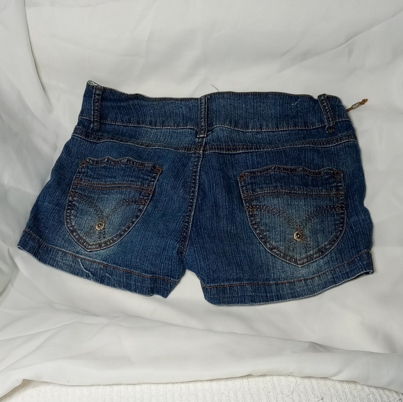 OTB Blue Jean Shorts Sz 9/10 - Picture 5 of 5